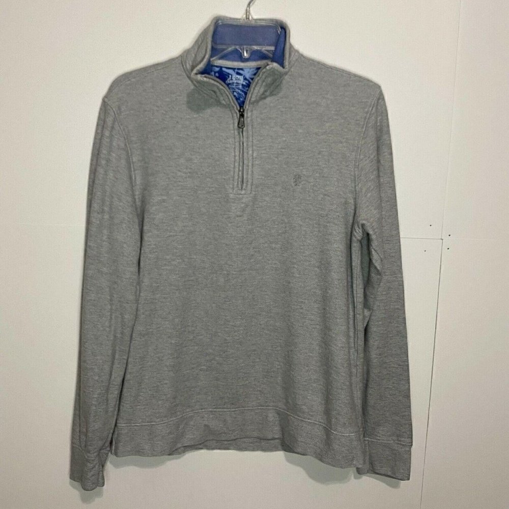 IZOD Saltwater Small Relaxed Classics Pullover Gray